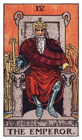 The Emperor — Rider-Waite-Smith tarot card